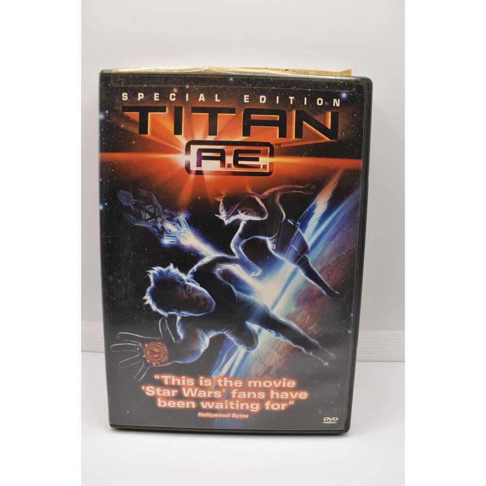 Titan A.E. DVD 2000 Special Edition Matt Damon Don Bluth Animated Sci-Fi
